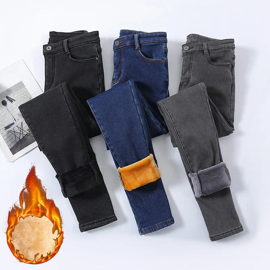 Women Thermal Jeans